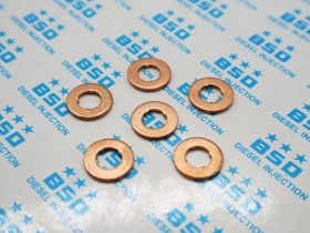 Common Rail Injector Copper Washer F 00V C17 502(7.7/7*15*1MM)